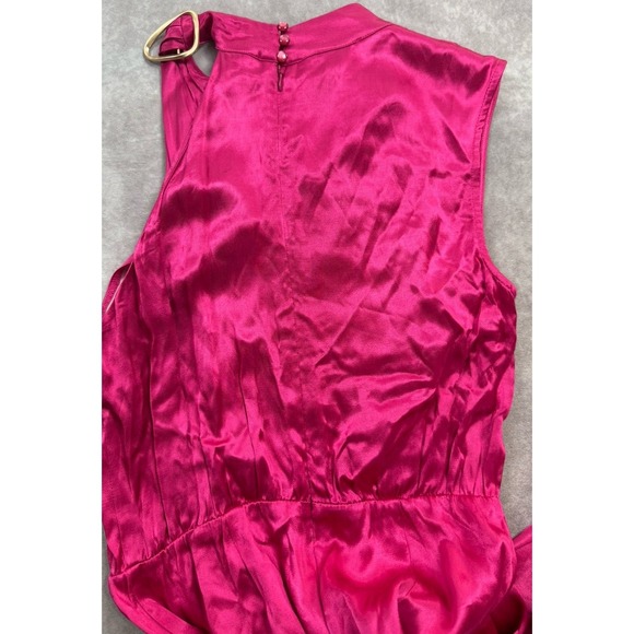 NWT Anthropologie Pink Dressy Jumpsuit‎ Women's Sz S Wide Leg  Corey Lynn Calter - Picture 9 of 16